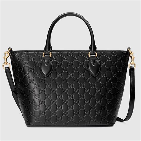 gucci signature tote|Gucci tote official website.